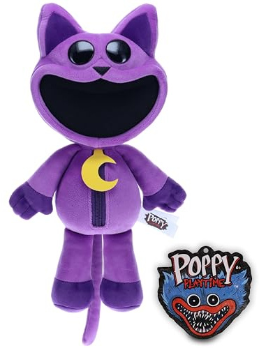 Poppy Playtime Critters - Peluche de Luxe - Catnap - 35 cm