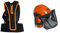 STIHL Advance Plus Forest 41477109015 Sangle d'épaule Double pour débroussailleuse Souple rembourrée & Oregon Waipoua Casque de Sécurité pour Tronçonneuse avec Cache-oreilles de Protection et Visière