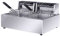 LAMEDOAT Large Capacity Electric Deep Fryer, Stainless-Steel Frying Machine, Adjustable Temperature, Temperature Limiter, for Commercial and Home Use