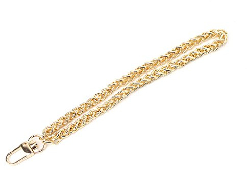 Gissroys ersättning handrem clutch armband plånbok myntficka för nyckelring tillbehör väskkedja rem guld