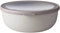 Mepal - Multi Bowl Cirqula Round - Vorratsdose mit Deckel - Geeignet als Luftdichte Aufbewahrungsbox für den Kühlschrank, Mikrowellengeschirr & als Frischhaltedosen - 2250 ml - Nordic White