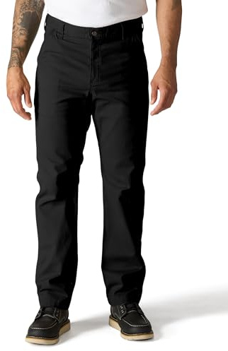 Carhartt Men's Relaxed Straight Rigby Dungaree, Black, W32 x L32