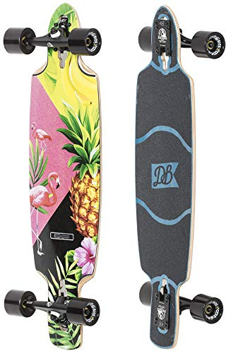 DB Longboards Dagger Piña Colada - Longboard Completo de Arce de 91,4 cm, Color Verde