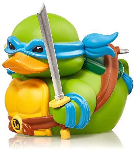 TUBBZ First Edition Leonardo Collectible Vinyl Rubber Duck Figure - Official Teenage Mutant Ninja Turtles Merchandise - TV, Movies & Video Games