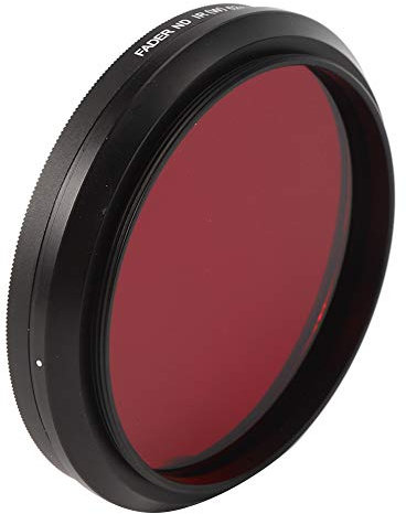 Filtro Rotante Filtro a Infrarossi in Vetro Ottico, Filtro Regolabile, per la Creazione di Fotografie con Obiettivi Esterni per Fotocamere (62 mm)