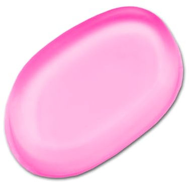 Spugna Trucco in Gel di Silicone Professionale - Lavabile, Non Assorbe Prodotto, Risparmio Fondotinta e Make-Up Liquidi - Facile da Pulire, Igienica e Resistente (LILLA)