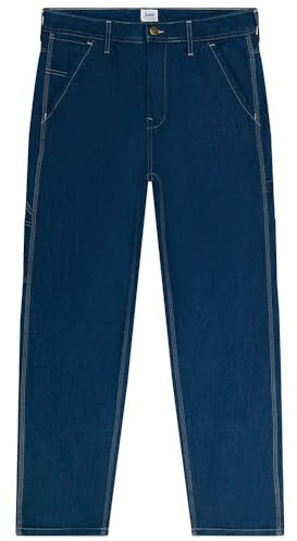 Lee Jeans da Uomo Carpenter, vestibilità Rilassata, Leg, Rinse, 48 IT (34W/32L)