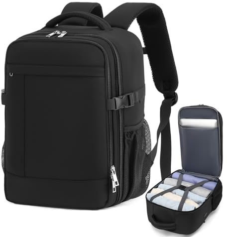 Lossga Mochila 45x36x20 para Easyjet Mochila Viaje Cabina Avion Maleta