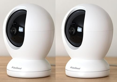 usogood 4MP Telecamera WiFi Interno, Rilevamento e Tracciamento del Movimento e Sirena, 2.4G&5G WiFi Videocamera Sorveglianza Interno 360° per Bambini/Animali con Visione Notturna, Audio Bidirezionale
