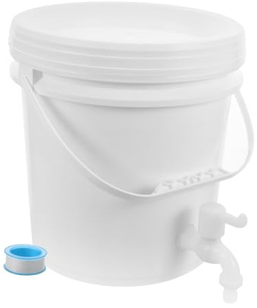 Garneck Contenitore Acqua Da Campeggio Secchio Liquidi Rubinetto Esterno Contenitore Stoccaggio Acqua