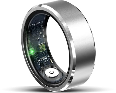 SWZEC Korons Anillo Inteligente(Plateado,12#)