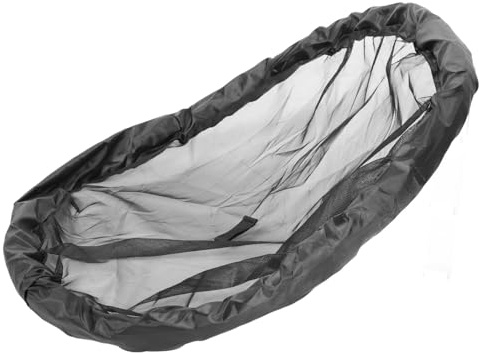 MOTHNUR Filet de Protection Flottant pour Bassin à Poissons Barrière Ronde Noire 80 CM Filet à Mailles Fines pour Plantes Flottantes et Îles Hydroponiques Protection Solide pour