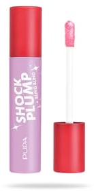Pupa Shock Plump Bling Bling Gloss Labbra Volumizzante - Stimola il Collagene, Azione Termo Crio, Labbra subito Rimpolpate, Effetto Scintillante - In 4 Varianti Colore (012 Ruby Crush)