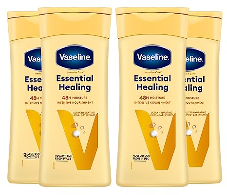 Vaseline Intensive Care Lotion 400Ml Wesentliche Heilungs - Packung mit 6