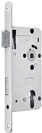 BKS Türschloss Profilzylinderschloss Klasse 2 Dornmaß 55 mm Stulp 20 mm DIN Links Entfernung 72 mm Haustürschloss Einsteckschloss von SOTECH für Eingangstüren