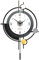 Moderne Minimalist Wanduhr ohne Ticken, Lautlos Uhren mit Pendel, Nordischer Stil Dekorative Kreatives Uhr, Wanduhren zum Deko, Küchenuhr für Wohnzimmer 38 * 58 cm (15 * 23 in)