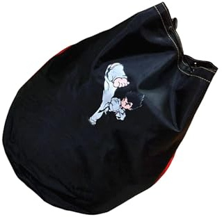 ICDKOYK Borsa da boxe di grande capacità con fibbia a sgancio rapido adatta per l'allenamento di taekwondo, sacco da boxe professionale, zaino, borsa per l'allenamento Sanda, portaoggetti in