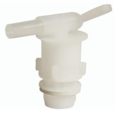 Ecoplast | Rubinetto per Tanica in Plastica, Resistente e Adattabile, Colore Neutro, 40x70, Made in Italy