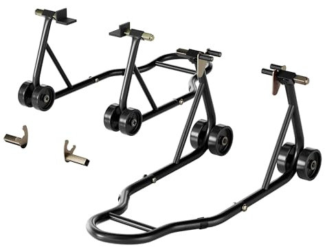 SPECSTAR Robuster Motorrad-Hinterradheber 400kg Universal Sport Fahrrad Schwinge Spule Paddock Ständer Combo