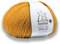Ferner 8-fach Wolle gelb uni mit mulesingfreier Merinowolle, Sockenwolle, dickes Sockengarn einfarbig, Strumpfwolle 8-fädig, 100g (06 gelb)