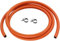 JD Brands 2m LPG Gas Hose – 8mm Internal Bore for Butane & Propane with 2 Hose Clips – Ideal for BBQs, Heaters & Outdoor Appliances