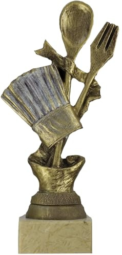 Trofeos Mora Trofeo de Cocina en Resina, 23 cm
