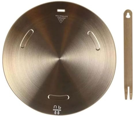 Plaque adaptatrice à induction pour plaques à moka - Diffuseur de chaleur pour une répartition rapide de la chaleur dans la cuisson