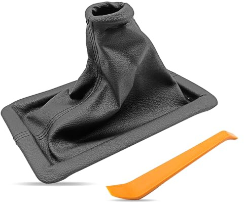 SYudwen Transmission Shifter Boot Cover, Shifter Boot Cover Compatible with Fd Mustang 2005-2009, Replaces OE #8R3Z-7277-AA, 8R3Z7277AA