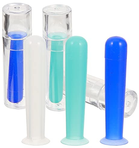 TOPPERFUN Outil De Retrait Pour Lentilles De Contact Souples 6 Pièces Applicateur Pratique Ventouse Accessoire De Voyage Pour Yeux Sensibles Compact Et Facile à Utiliser
