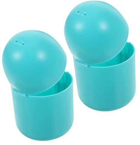 Veemoon 2 Pièces Boîte de Rangement Stérilisante pour Bleue Boîte pour Vapeur Compacte pour Articles Féminins