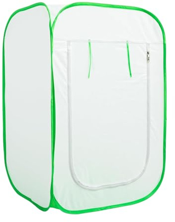 antiescarcha para Plantas de Exterior - Protector Diseño Pop - Transpirables Plegables para Plantas En Clima Frío | para Huerto, Tomate, Rosa, y contra Pájaros y Conejos