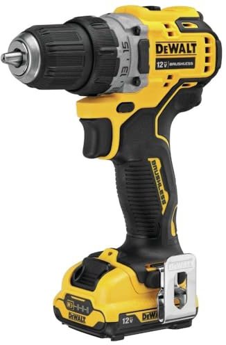 DEWALT xtreme 12V MAX* Cordless Drill/Driver Kit, 3/8-Inch (DCD701F2), Special Feature Variable Speed