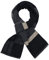 Soul Young Herren Herbst Baumwolle kariert Schal- Winter Jungen Warm Lange Scarf mit Luxuriöse eschenkbox(Schwarz Beige Streifen)
