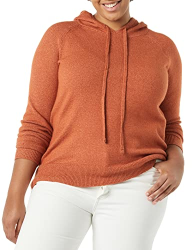Amazon Essentials Damen Soft-Touch-Kapuzenpullover, Karamell, M