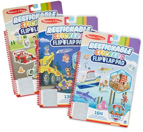 Melissa & Doug Paw Patrol Reusable Sticker Bundle