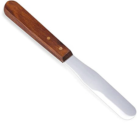 Espátula de alginato de cala Escorpio de 20 cm de acero inoxidable, espátula de laboratorio para mezclar piedra, yeso, material de impresión, polvos y alginato