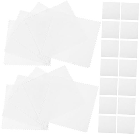 CIYODO 100 Stücke Schmuck Reiniger Tuch Polieren Reinigung Tuch Für Jade Uhr Schmuck Polieren