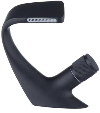 VFfotO Modern Minimalist Design Basin Faucets For Undercounter Sinks With Cold And Hot Water Control Single Handle Washbasin Taps (Black)