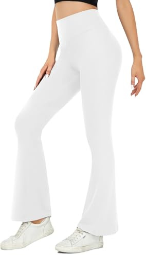Pantalon de Yoga pour Femme - Pantalon évasé - Pantalon de Sport Bootcut - Pantalon de Jogging - Pantalon de Fitness - Pantalon de Jazz