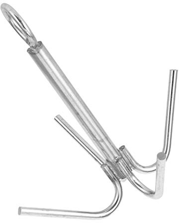 Agatige 4 Ancla de Bote de Garra, 316 Acero Inoxidable de Acero Inoxidable Hardware de Yates de Gancho de Gravedad de Gravedad para el árbol de Pesca al Aire Libre