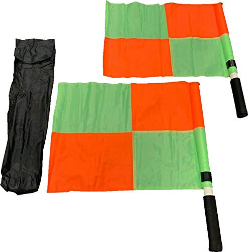 DON Football Linesman Flags - Carry Bag Included - Football Match day Equipment