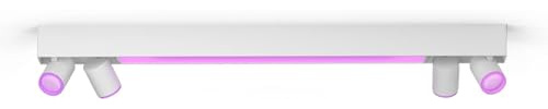 Philips Hue – Lámpara inteligente, Hue Centris, Foco LED Inteligente, Luz Blanca y de Colores, Compatible con Alexa y Google Home, Color Blanco