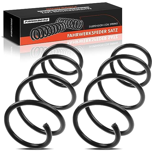 2x Federn Fahrwerksfeder Vorne Kompatibel mit Octavia III 1.6L-2.0L 2012-2021 Superb III 1.6L 1.8L 2015-2021 Golf VII 1.6L 2.0L 2012-2021 P.a.s.s.a.t T.o.u.r.a.n Replace# 5Q0411105GL