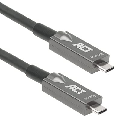 ACT AK4310 - Cable óptico activo USB C (10 m, 10 Gbps, USB 3.2 Gen2)