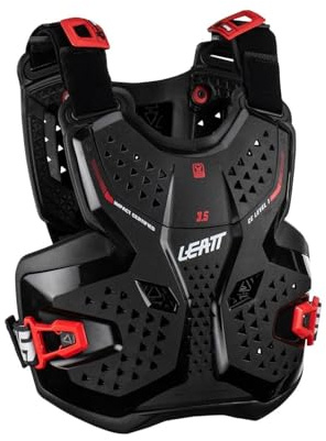 Leatt Pettorina protettiva 3.5 ultra ventilata con inserti in schiuma morbida per bambino