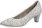 CAPRICE Damen Pumps aus Leder mit Trichterabsatz, Weiß (White Nappa), 40.5 EU