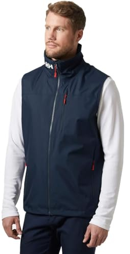 Helly Hansen Herren Crew Weste 2.0, Marineblau, XL