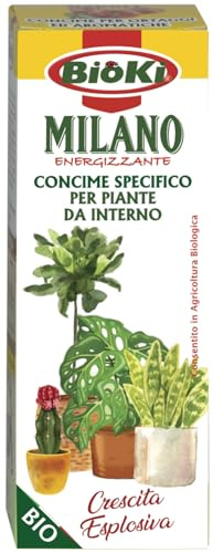 Bioki Milano - Concime per Piante da Interno, bioenergizzante biologico 100g