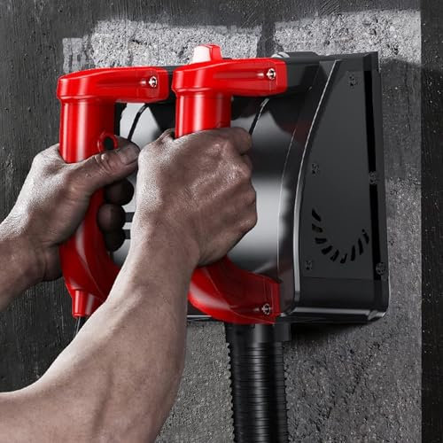 TUPOSTAR Electric Wall Planer, Electric Wall Planing Machine, Concrete Shovel Machine, Handheld Power Wall Scraper, Concrete Shovel Shovel Wall Machine,A