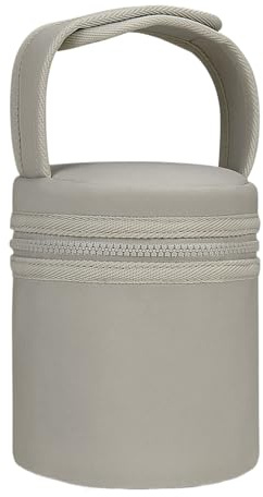 Bolsa enfriadora de leche materna, bolsa para botellas de leche, bolsa de viaje para enfriar leche materna, enfriador de leche materna con correa desmontable, bolsa aislada para biberones para 2